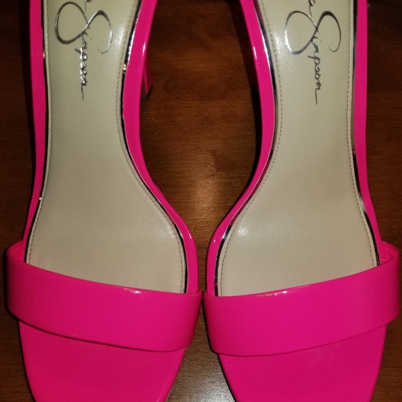 Jessica Simpson Ankle Strap Heels 10M - Picture 6 of 11